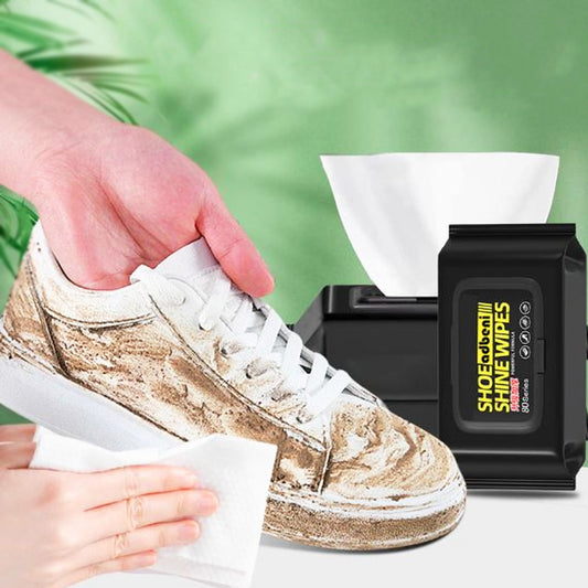 Shoe Cleaning Wipes (80 Wipes In 1 Packet)