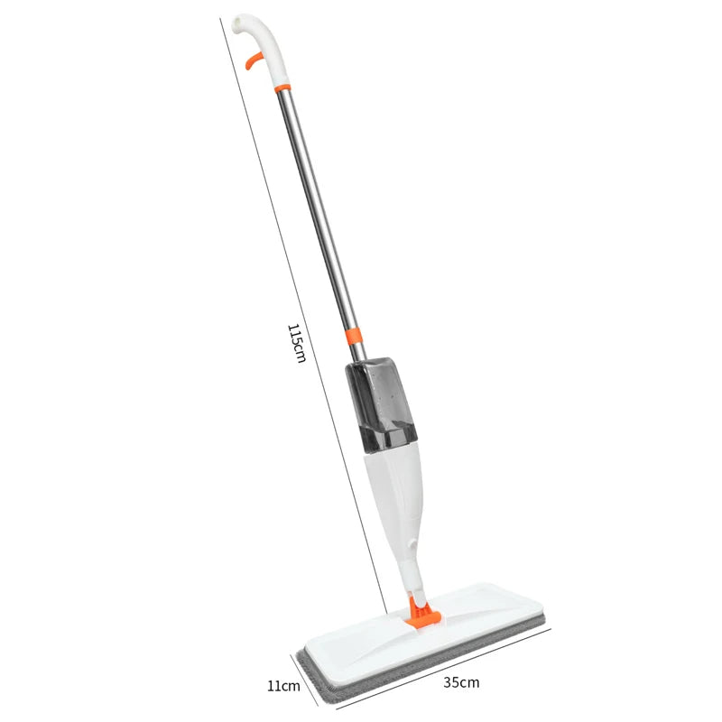 360 Rotating Water Spray Mop For Floor Cleaning Wet And Dry Spray
