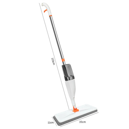 360 Rotating Water Spray Mop For Floor Cleaning Wet And Dry Spray