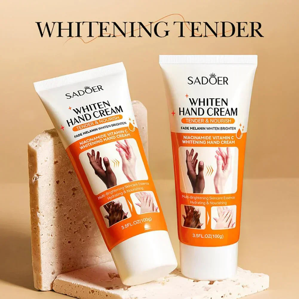 Brightening Hand Cream Dark Knuckles Fade Lightening Elbows Knee Fade Stains Improve Dry Crack Moisturizing Hand Cream - SHOPPING YARD