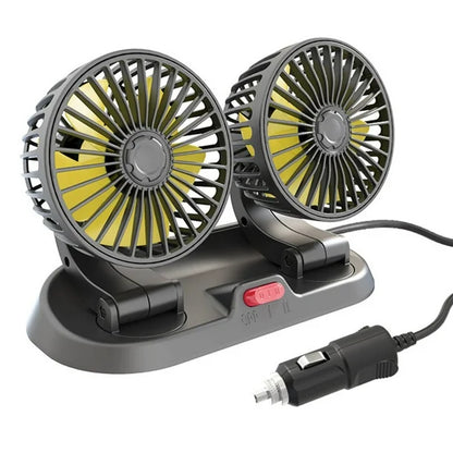 Double Headed Vehicle Fan (CIC922)