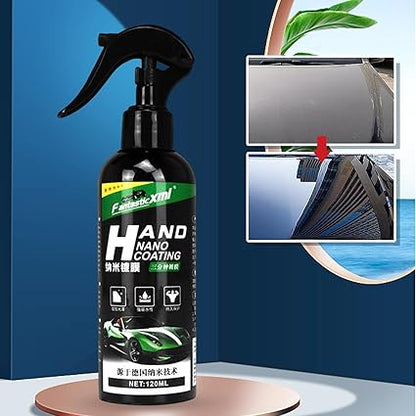 Nano Ceramic Coating Spray – Hydrophobic and High-Gloss Car Polish