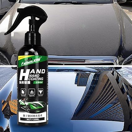 Nano Ceramic Coating Spray – Hydrophobic and High-Gloss Car Polish