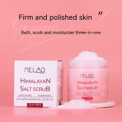 Himalayan Salt Body Scrub Cream Exfoliating - SHOPPING YARD
