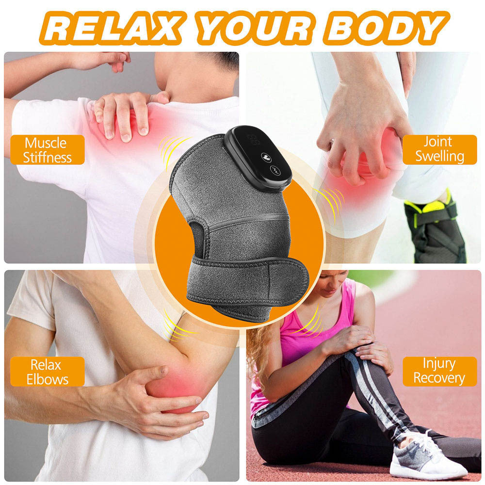 Moxibustion Therapy Device With Warmth Control And Electric Heating Knee Pads - SHOPPING YARD