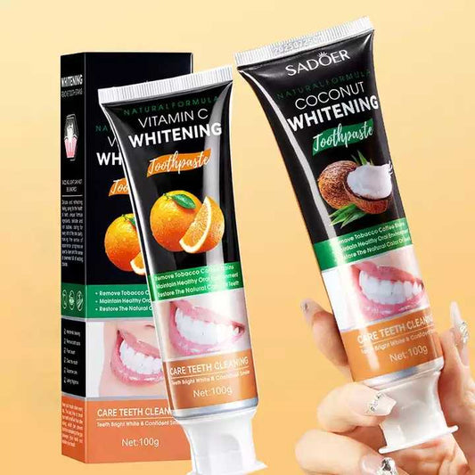 Vitamin C Whitening Toothpaste (100g) – For a Radiant, Healthy Smile - SHOPPING YARD