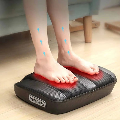 Blood Circulation Electric Heated Machine Healthy Heating Foot Massager