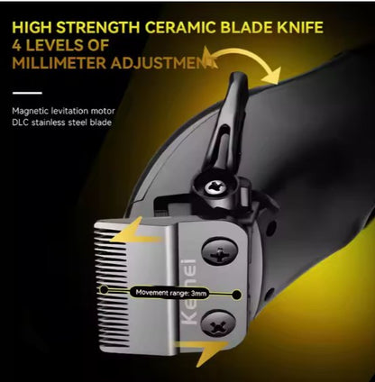 Kemei Hair Clippers for Men - Professional Rechargeable Barber Clippers - SHOPPING YARD
