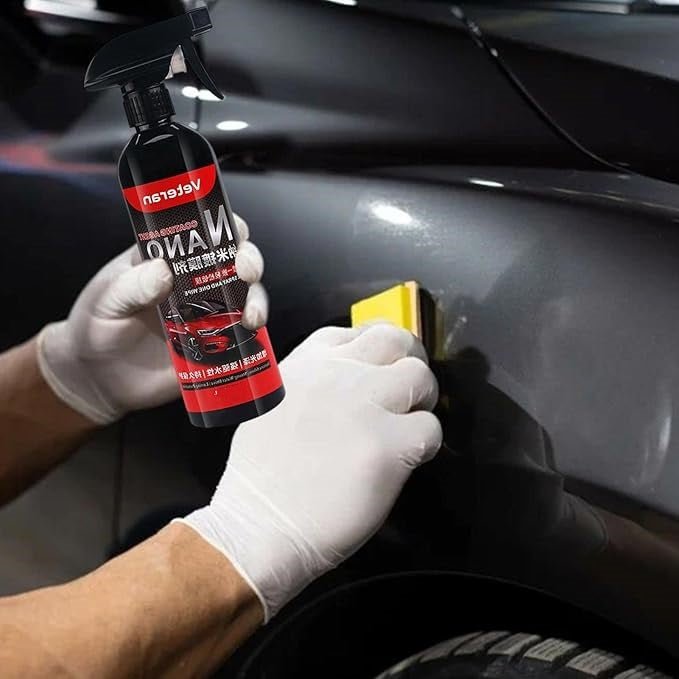 Nano Ceramic Car Coating Spray - 6 Months Protection and High Gloss Shine