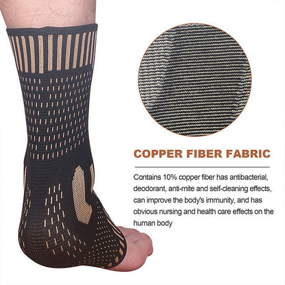 Copper Ion Ankle Support Basketball Running Climbing Sports Protective Gear - SHOPPING YARD