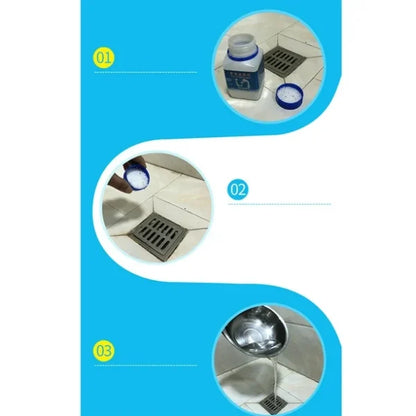 Multipurpose Drain Cleaner – Powerful Pipeline Dredging Agent For Kitchen Sink & Bathroom | Odor Removal & Clog Dissolver