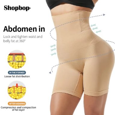 Shapewear for Women High Waist Trainer Panties Slimming Sheath Tummy Control Hip Butt Lifter Shorts Ladies Mid Thigh Body Shaper - SHOPPING YARD