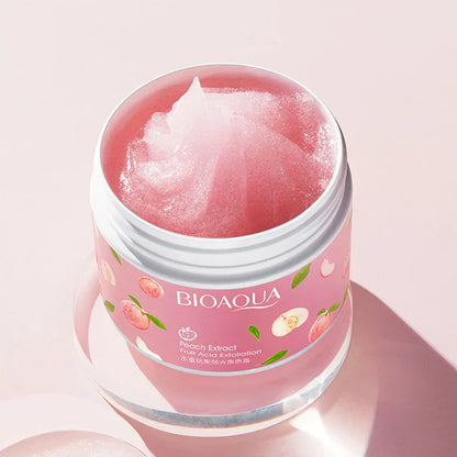 Peach Extract Fruit Acid Exfoliating Face Gel Cream