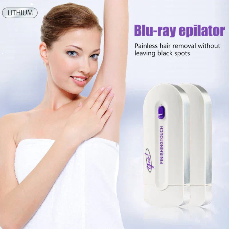 Women's Portable Mini Electric Hair Removal Device USB Charging Non Skin Damaging Intelligent Hair Removal Device - SHOPPING YARD