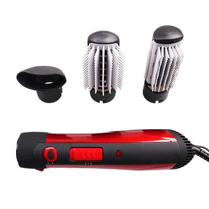 Electric Hair Dryer Comb Straightener 2 Speed Blower Hot Air Brush Anti-ironing 3 in1 Salon Multi-function Curler Styling Tools - SHOPPING YARD