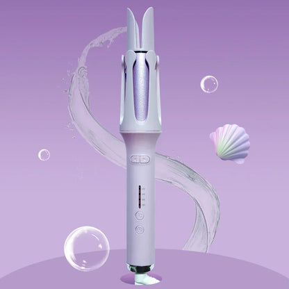 Automatic Hair Curling Iron Anti-tangle Hair Curler 32mm Long Barrel Ceramic Hair Curling Iron with Adjustable for Women for Diy - SHOPPING YARD