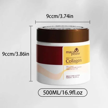 Keratin Hair Mask Hair Conditioner Deep Conditioning Hair Mask Nourishing Hair Mask for Dry & Damaged Hair - SHOPPING YARD
