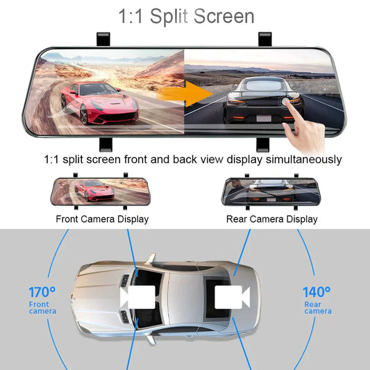Hoco - Rearview Mirror Driving Recorder (DV4) ©