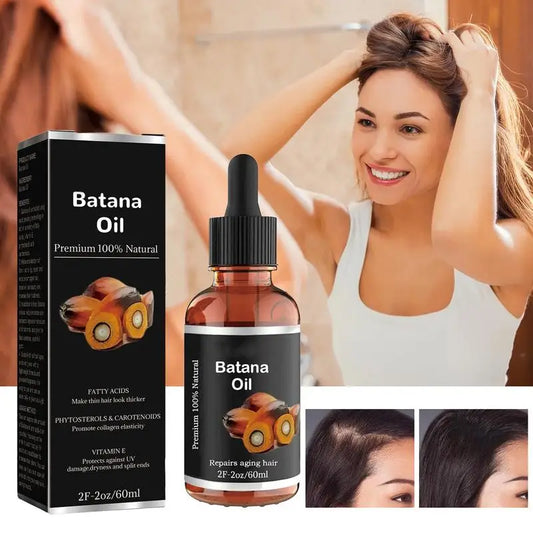 Natural Pure Batana Oil For Hair Growth Batana Oil Hair Oil Hair Loss Organic Batana Oil Hair Growth For Black Men & Women - SHOPPING YARD