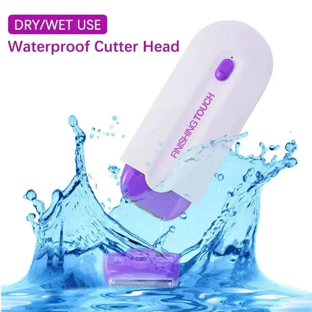 Women's Portable Mini Electric Hair Removal Device USB Charging Non Skin Damaging Intelligent Hair Removal Device - SHOPPING YARD