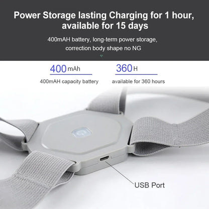 Smart Back Posture Correction Device Adjustable Back Smart Shoulder Support Belt Training Belt Spine Correction Back - SHOPPING YARD