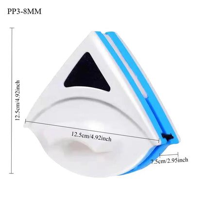 Wipe Glass Artifact Double-layer Strong Magnetic Glass Wiper Cleaning Tool