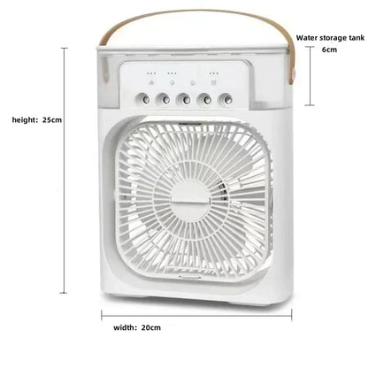 Portable Fan Air Conditioners USB Electric Cooling Fan With Ice